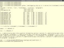 Example call with a ZIP-file containing some XML-files