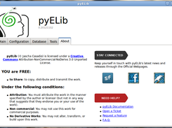 pyELib GUI: About