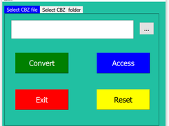 PyExe: Cbz to pdf converter [I.S.A]  - PyExe  screenshot 1a