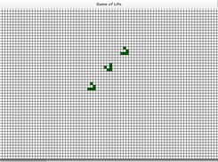 Screenshot of the pygame window