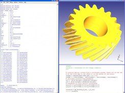 external helical gear created by pygear