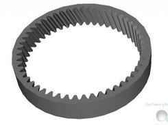 internal helical gear in STEP-format