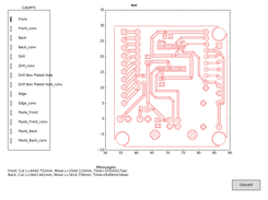 Input gerber data