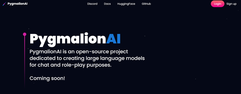 PygmalionAI Screenshot 1