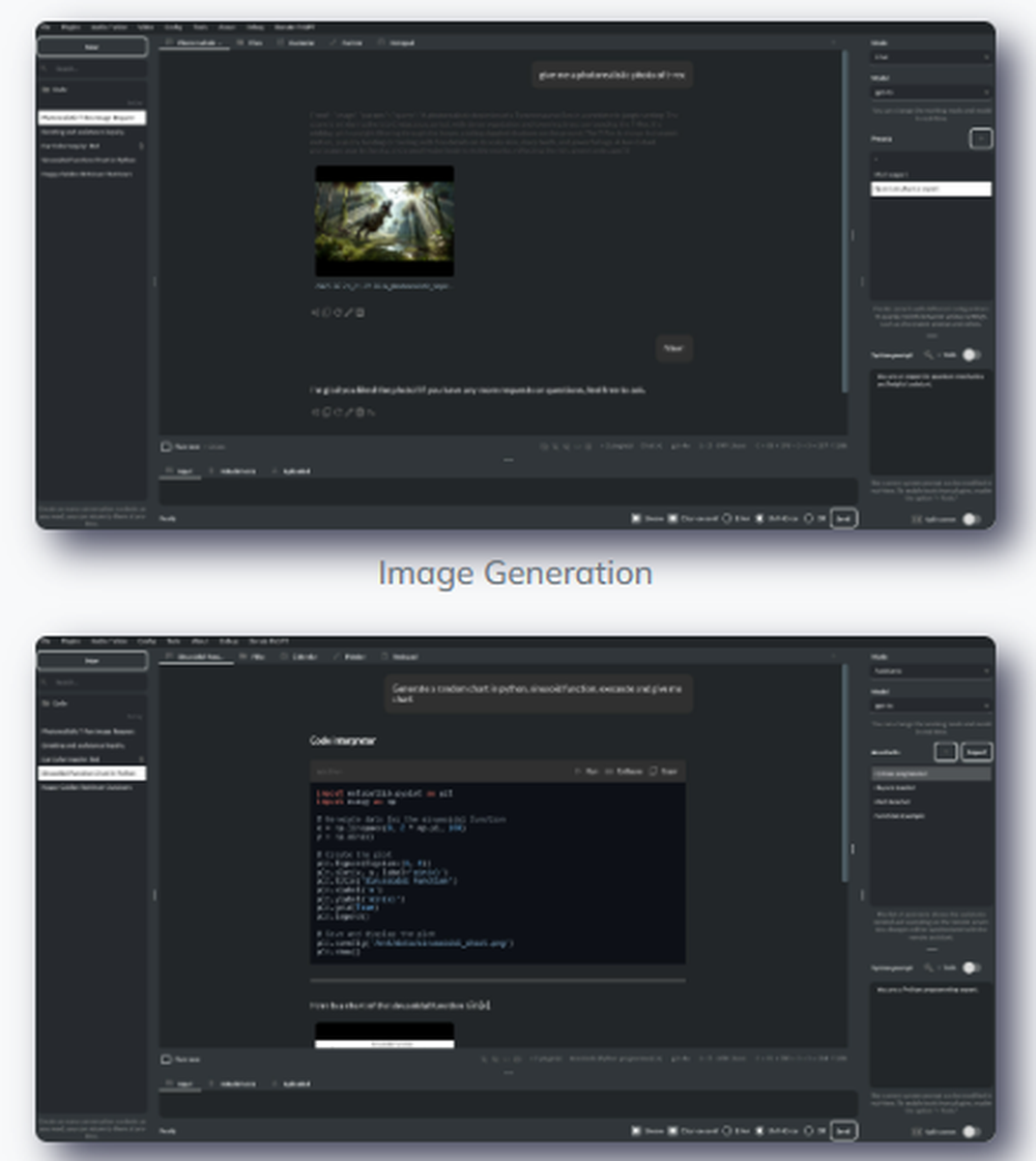 PyGPT Screenshot 1
