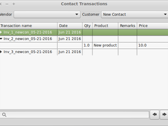 Contact Transactions