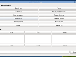 pyHTPCRemote Screenshot 1