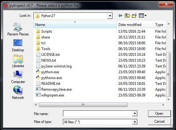 pyInspect download | SourceForge.net