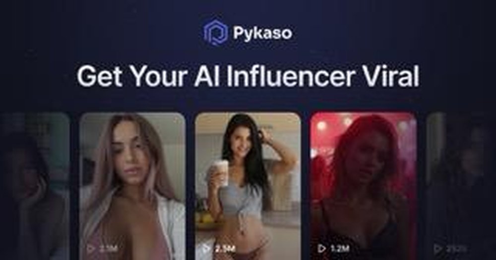 Get Your AI influencer Viral with Pykaso.ai