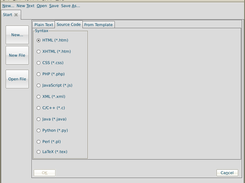 Creating a New File
