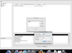 Chat accounts dialog on mac