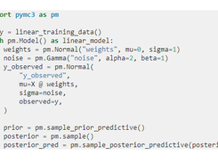 PyMC3 Screenshot 1