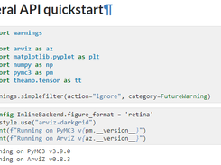 PyMC3 Screenshot 2