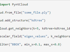 pyntcloud Screenshot 1
