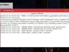 Log window