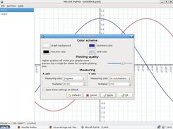 User browsing the preferences dialog