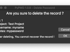 Delete Menu