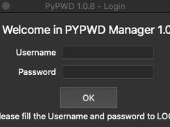 Login Menu