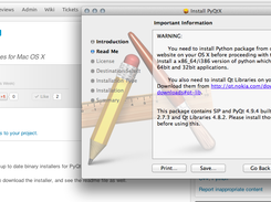 PyQtX Installation Dialog