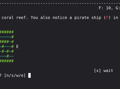Sailing through a coral reef (version 0.7.0 beta)