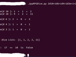 pyRPGDice Screenshot 6