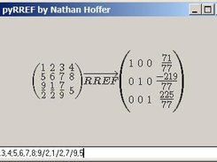 Example Matrix Solved