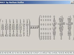 Larger Matrix Solved