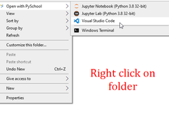 Folder Context Menu