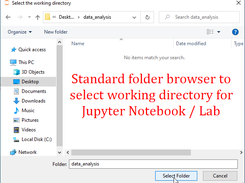 Jupyter Launcher - Select Working Directory