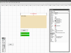 PySimpleGUI_Designer(XL) Excel screen.