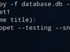 pySnipnix Screenshot 6
