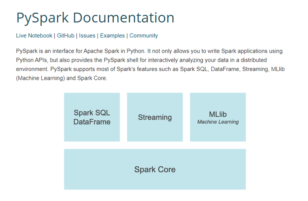 PySpark Screenshot 1
