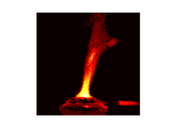 Synthetic image created from a Telops hyperspectral cube 'hot'