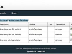 pytbull filtered results