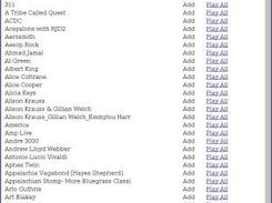 Viewing current playlist