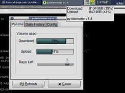pytelemeter 1.4 with tray icon (IceWM and Crux GTK2 theme)
