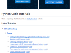 Python Code Tutorials Screenshot 1