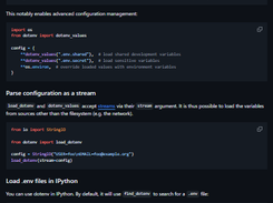 Python-Dotenv Screenshot 1