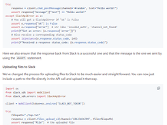 Python Slack SDK Screenshot 1
