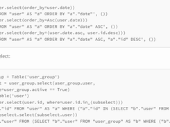 python-sql Screenshot 1