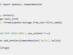 sample screenshot