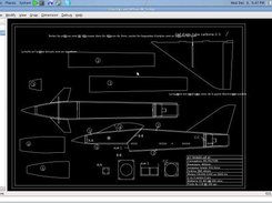 PythonCad On Linux Importing a dxf AirCraft