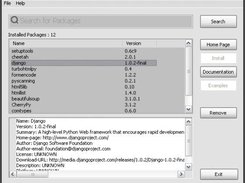 Package Manager under XP