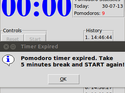 Pomodoro break