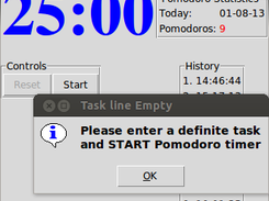 Pomodoro task a must