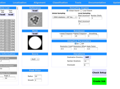 Mask for creating alignment jobs
