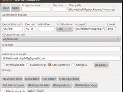Justfordeb create Debian package