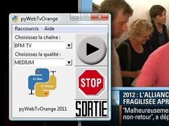 pyWebTvOrange Screenshot 2