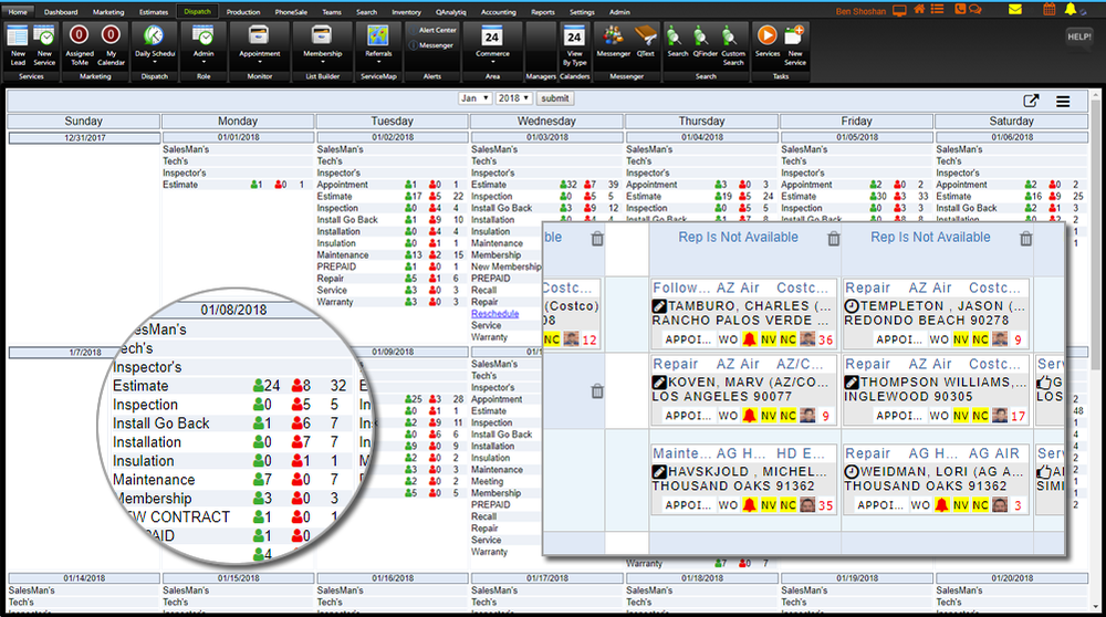 Q Dispatch Screenshot 1