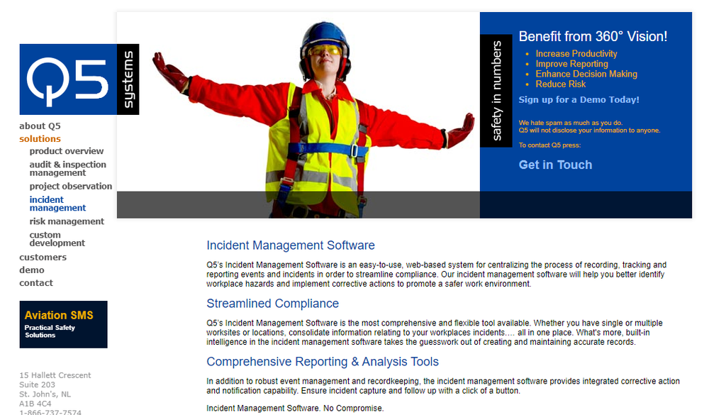 Q5 Incident Management Screenshot 1